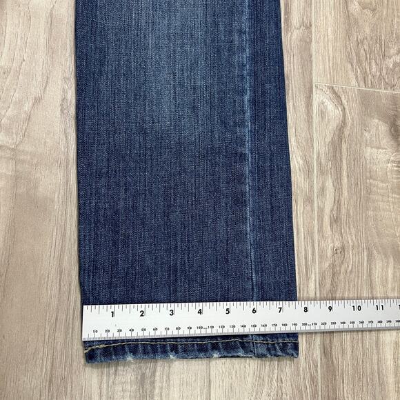 Jordan Craig Men's Slim Tapered Blue Jeans Size W34 L30 - Picture 6 of 10